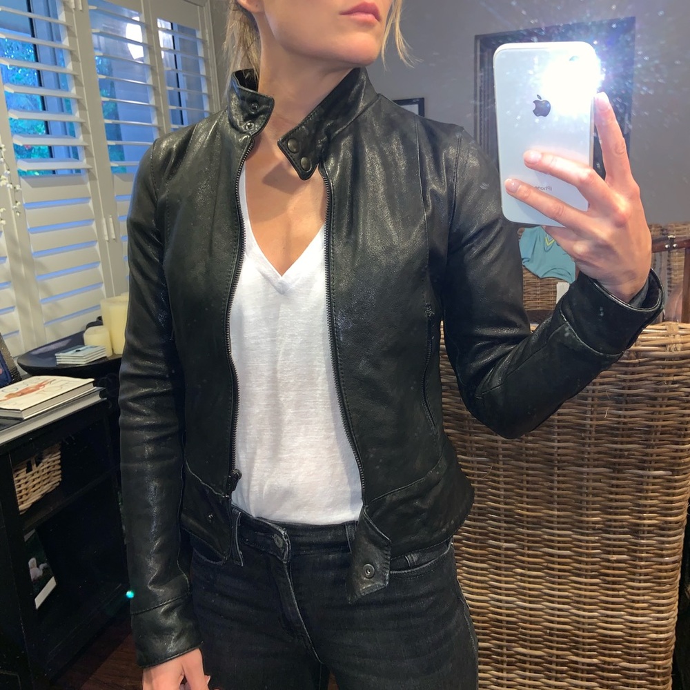 Buttery soft leather jacket
